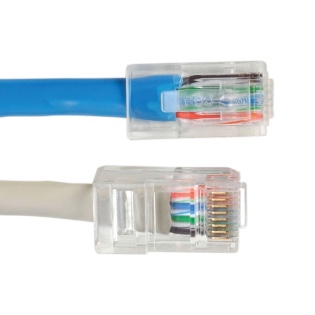 unbooted ethernet cable