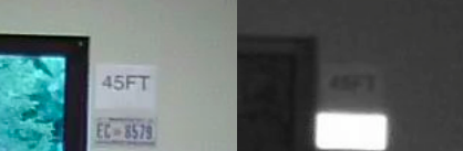 license plates and angle of view