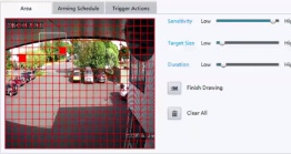 Motion Detection Settings
