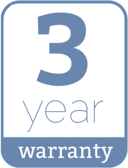 3 year warranty