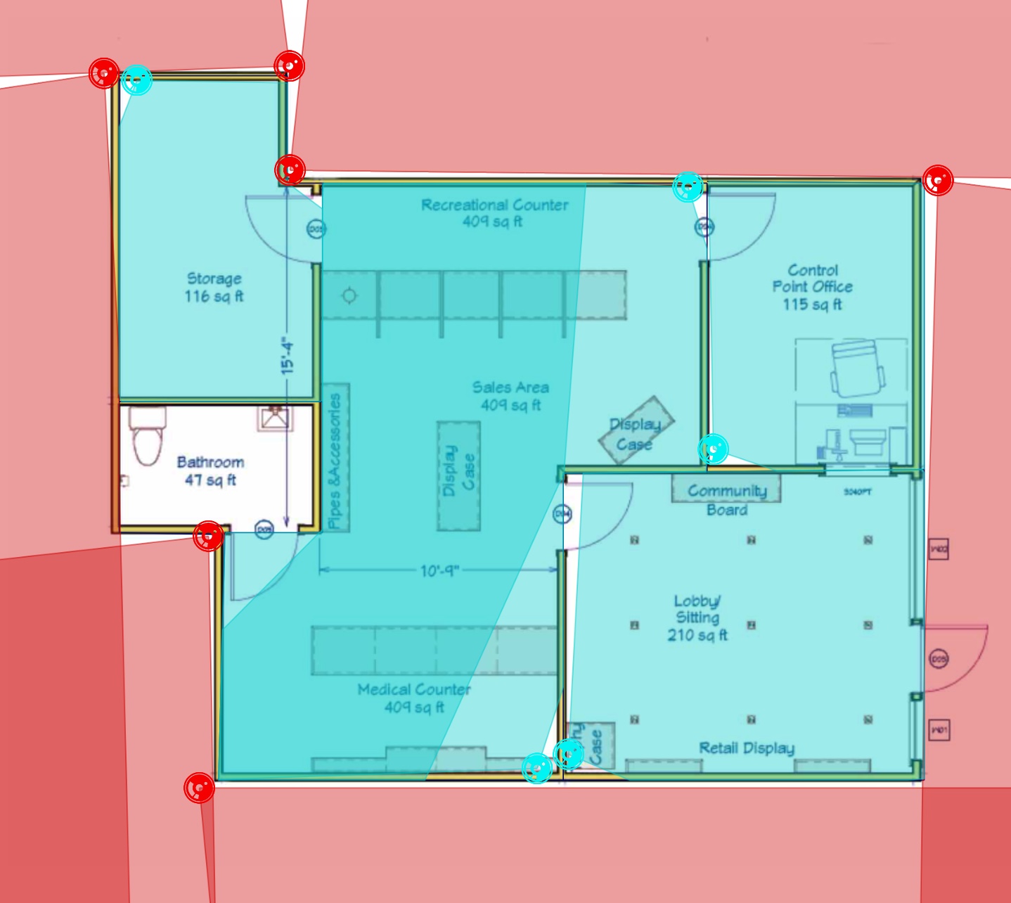 camera placement for safety gear compliance use case