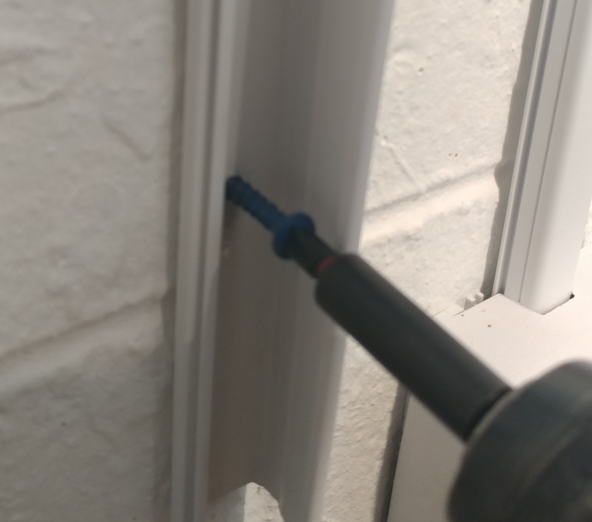 screw in place
