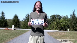 view at 10 feet from a 12mm 35 degree FOV lens 4K security camera