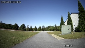 view at 100 feet from a 2.8mm 101 degree FOV lens  4MP security camera