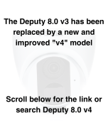 DISCONTINUED - The Deputy 8.0 v3 - 26DF8M-V3 - 4K (8MP) Fixed Wide Angle Lens Turret Dome Camera