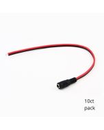 Pigtail Power Connectors Female (10pk) SCW-C202