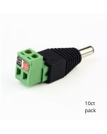DC Power Connector Clip on Design - Male