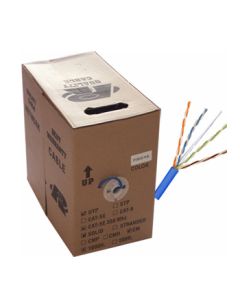 1000ft Network CAT5e, PVC, FULL COPPER (Commercial Grade) SCW-CAT5-1000