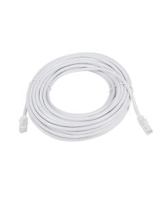 50 Foot Pre-made Cat5e Cable White
