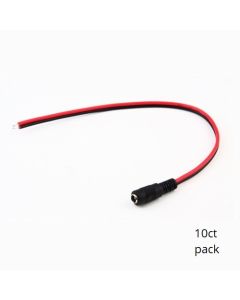 Pigtail Power Connectors Female (10pk) SCW-C202