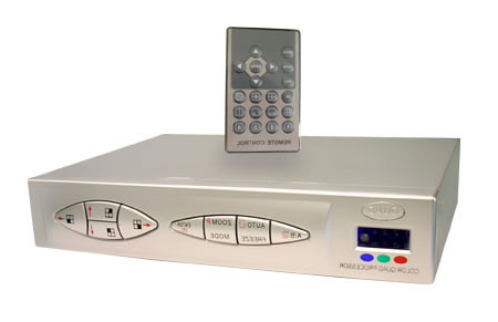New 4 Channel Color Quad Processor With Remote