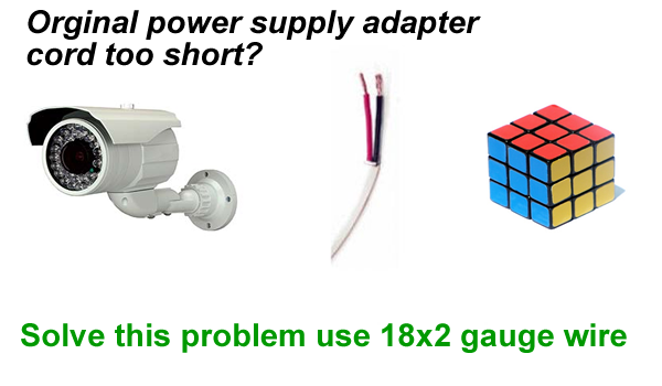 Need A Longer Power Cable For Your Security Camera?